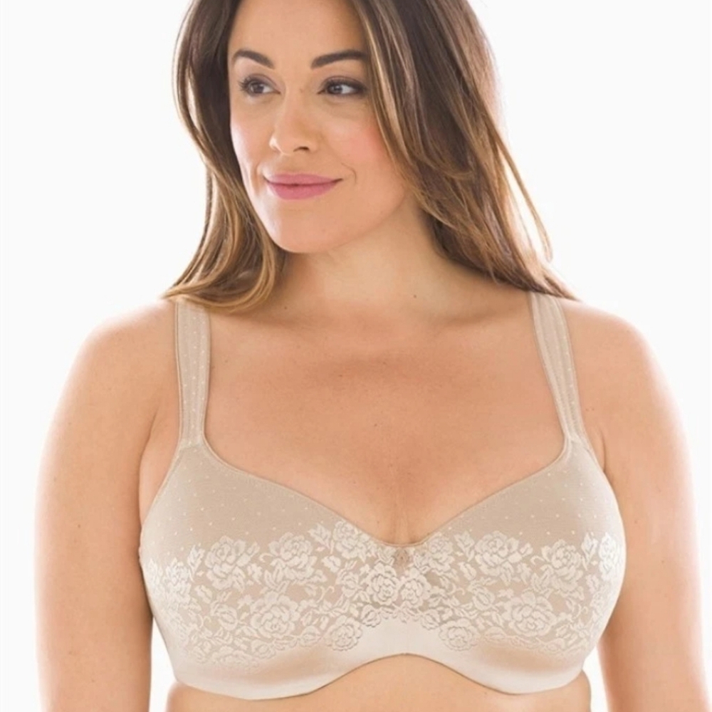 Soma Stunning Support Balconette Underwire T-Shirt Bra 40DD Nude Lingerie